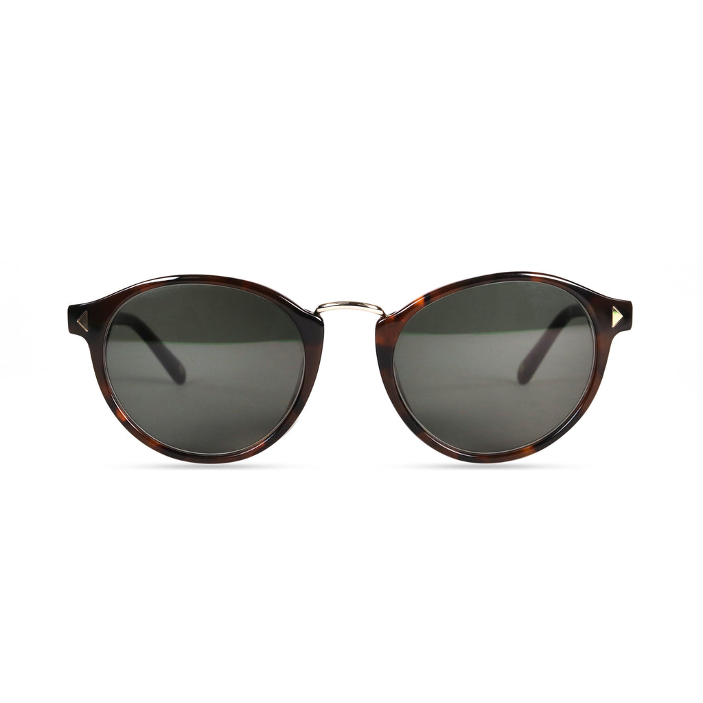 Callum PRYZMEYEWEAR Dark Tortoise Green 