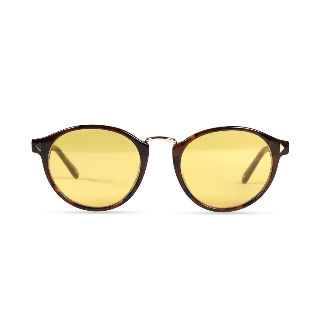 Callum PRYZMEYEWEAR Dark Tortoise Yellow 