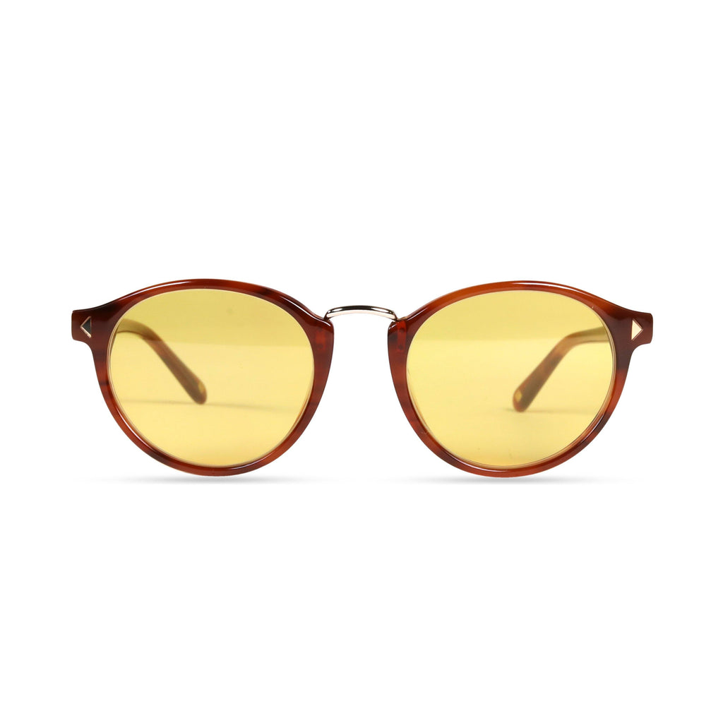 Callum PRYZMEYEWEAR Light Brown Yellow 