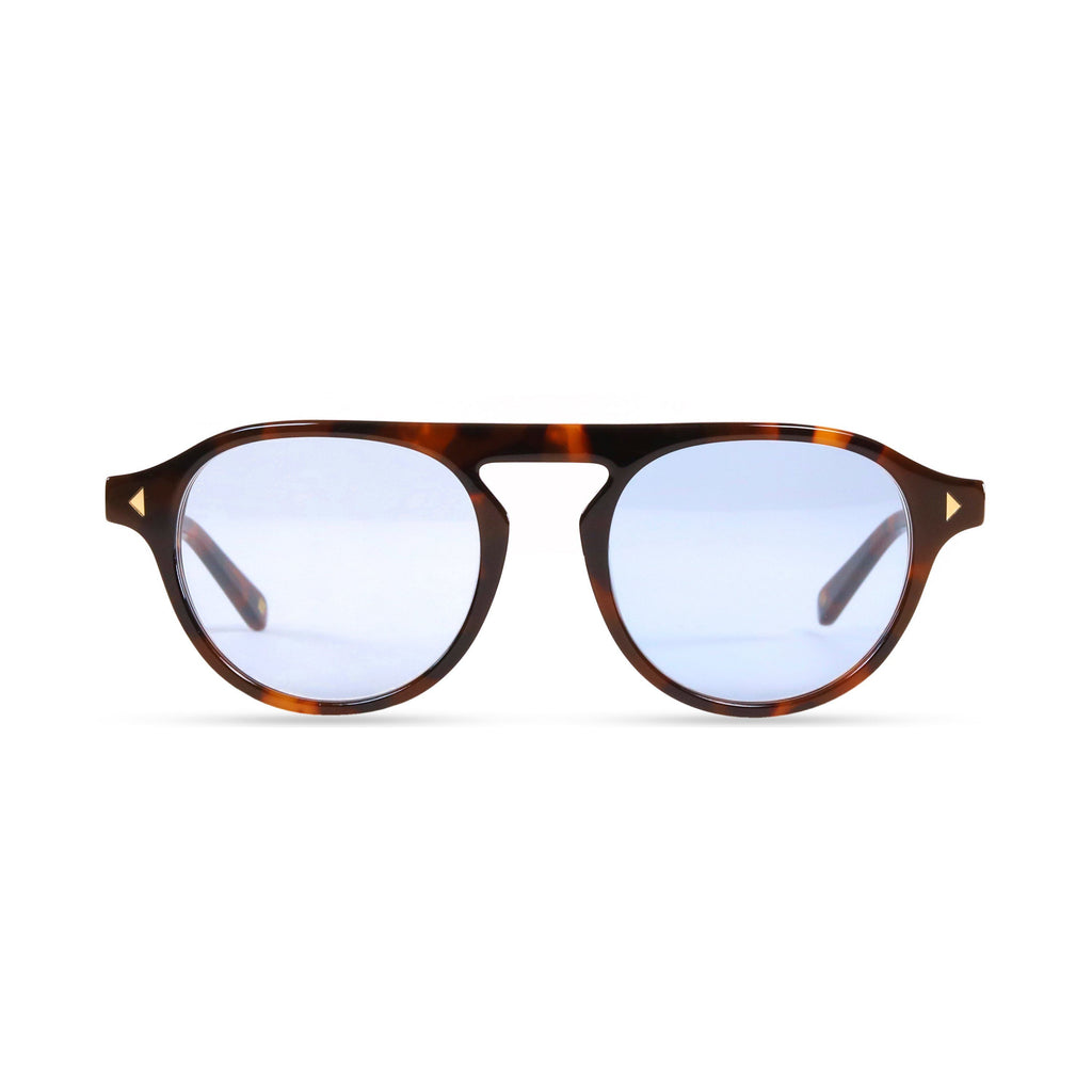 Idris PRYZMEYEWEAR Dark Tortoise Blue 