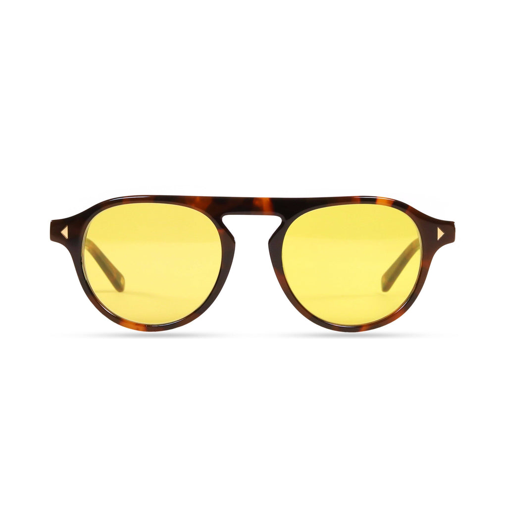 Idris PRYZMEYEWEAR Dark Tortoise Yellow 