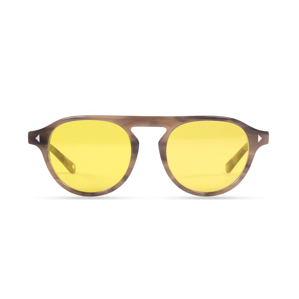 Idris PRYZMEYEWEAR Slate Grey Yellow 