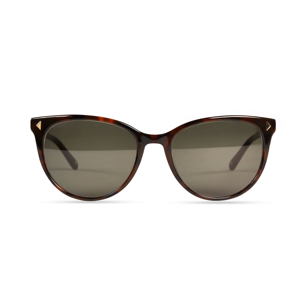 Laila PRYZMEYEWEAR Dark Tortoise Green 