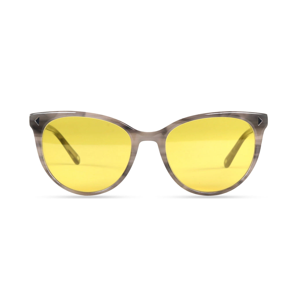 Laila PRYZMEYEWEAR Slate Grey Yellow 