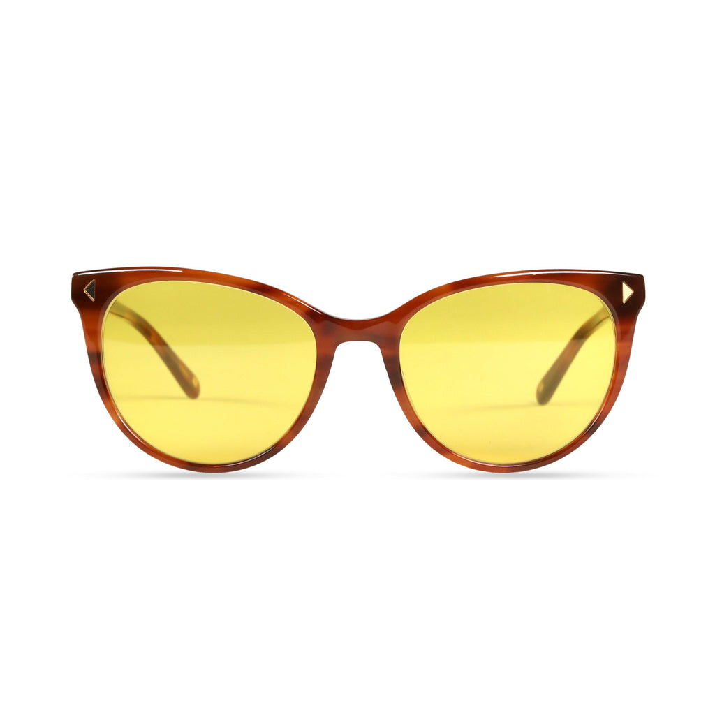Laila PRYZMEYEWEAR Light Brown Yellow 
