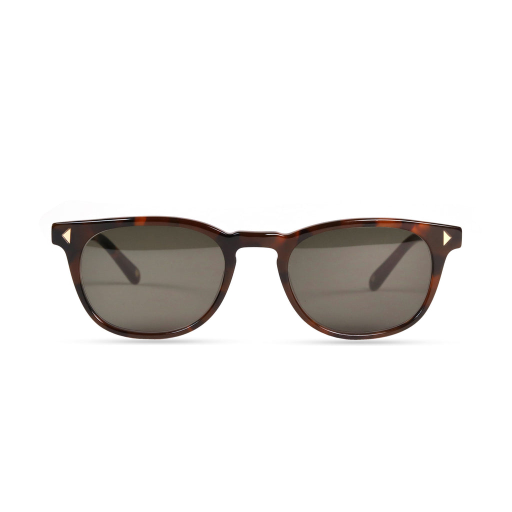 Quinton PRYZMEYEWEAR Dark Tortoise Green 