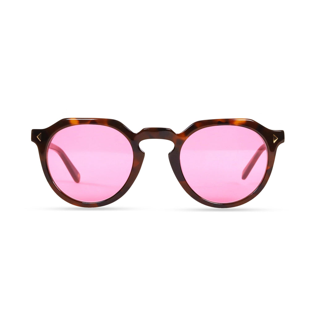 Wolf PRYZMEYEWEAR Dark Tortoise Pink 
