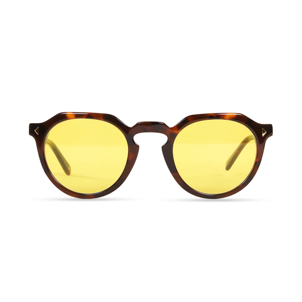 Wolf PRYZMEYEWEAR Dark Tortoise Yellow 