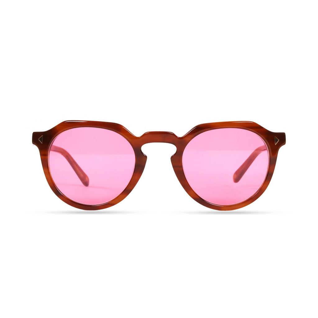 Wolf PRYZMEYEWEAR Light Brown Pink 