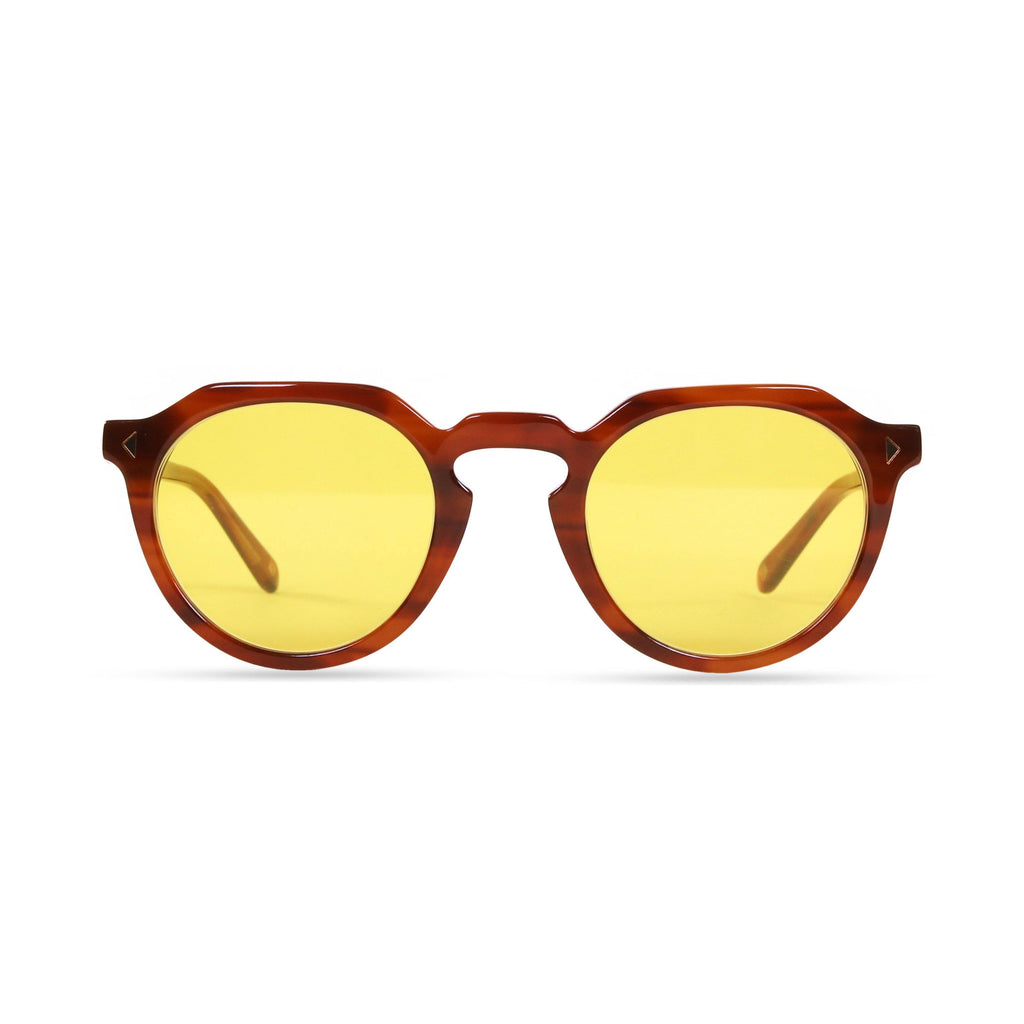 Wolf PRYZMEYEWEAR Light Brown Yellow 