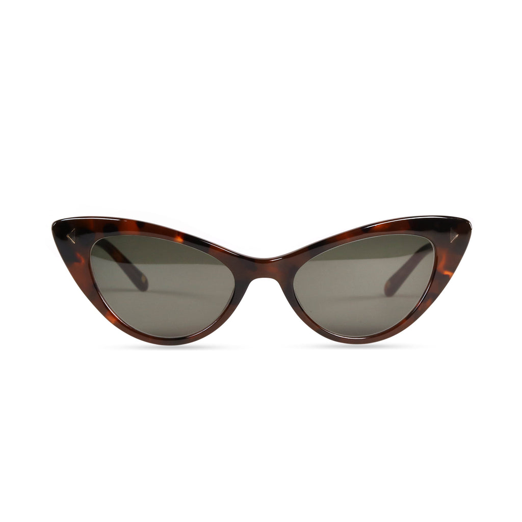 Zelda PRYZMEYEWEAR Dark Tortoise Green 