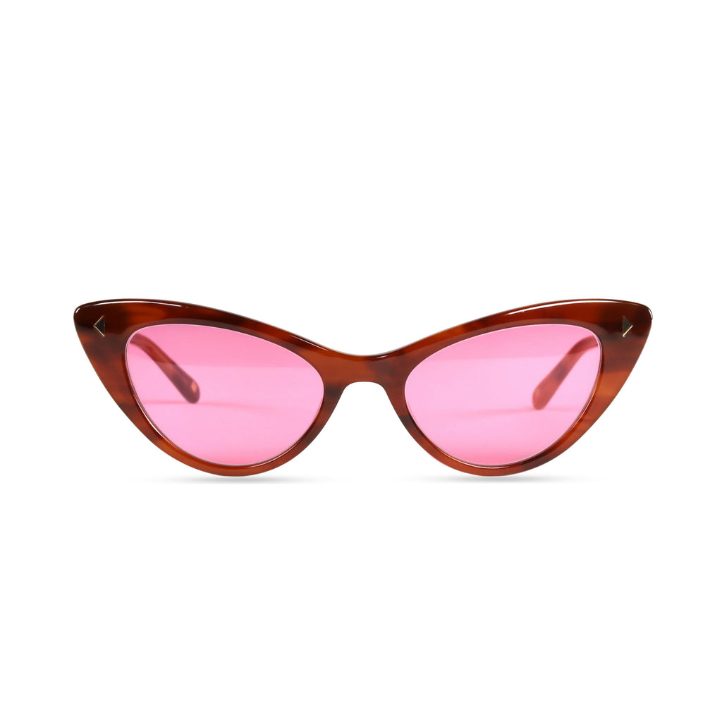 Zelda PRYZMEYEWEAR Light Brown Pink 