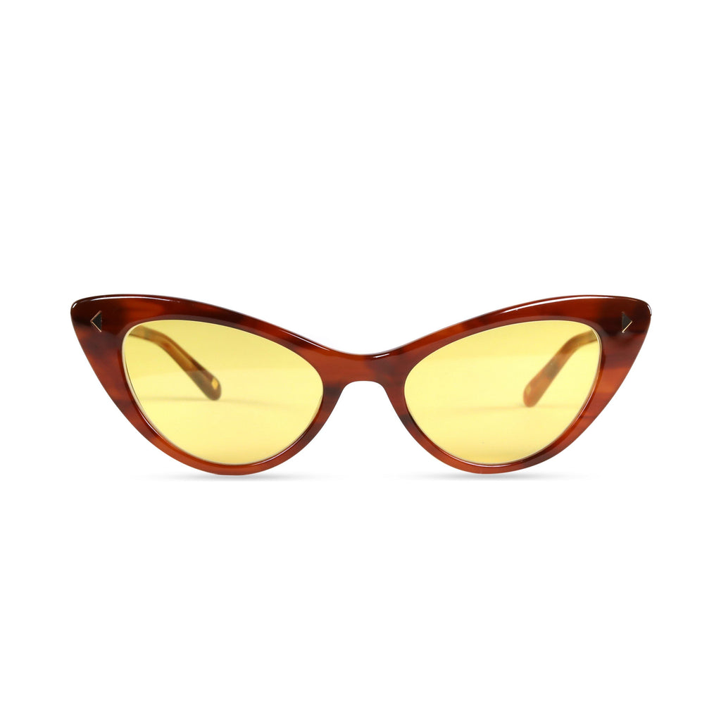 Zelda PRYZMEYEWEAR Light Brown Yellow 