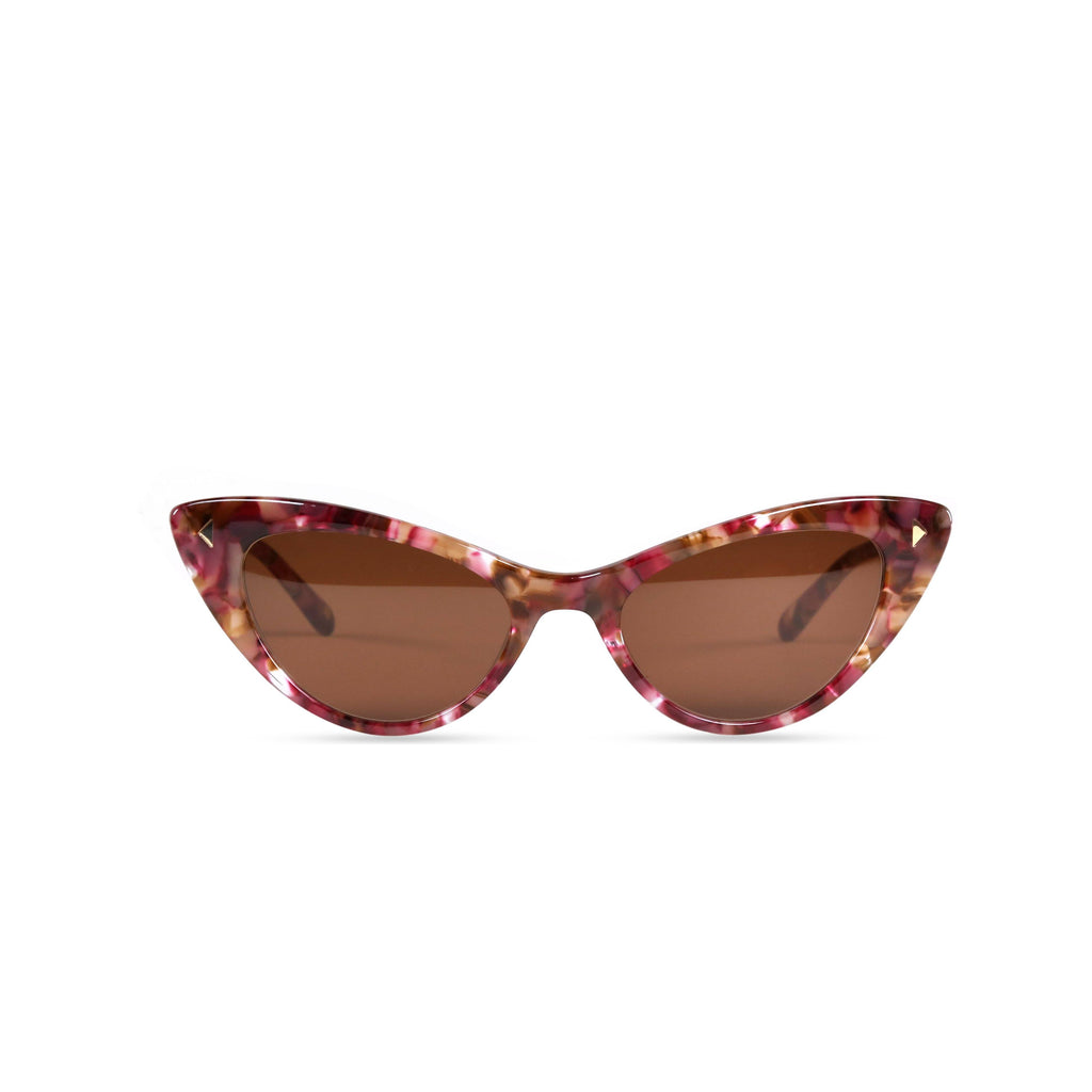 Zelda PRYZMEYEWEAR Purple Smoke Brown 