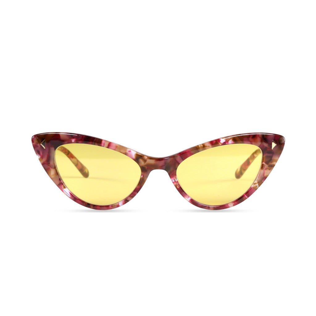 Zelda PRYZMEYEWEAR Purple Smoke Yellow 